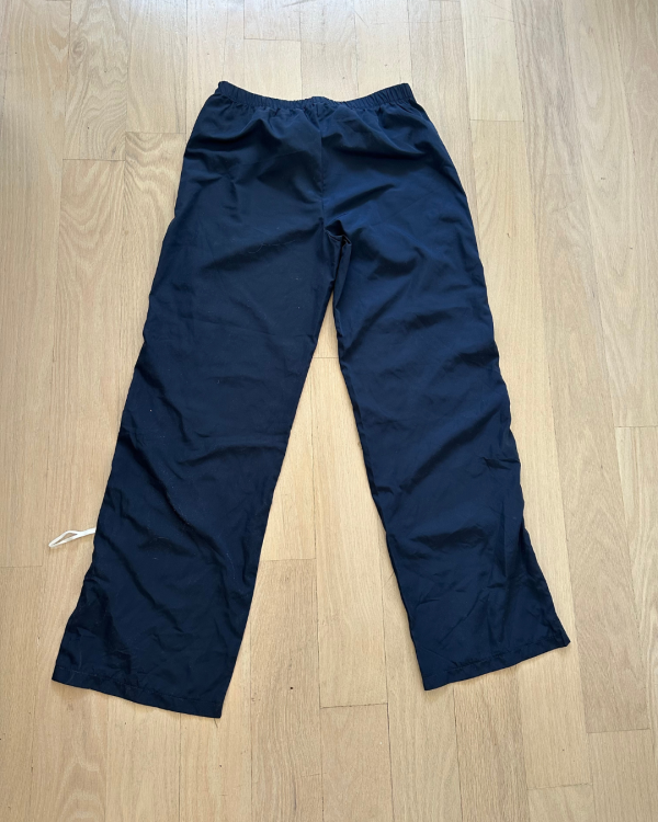 Navy Track Pants with Side Stripes - Image 3