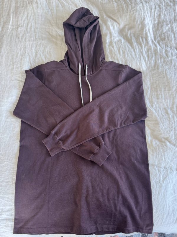 Rick Owens Hoodie - Burgundy (20AW Collection)
