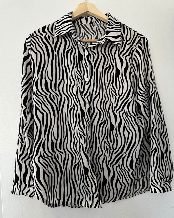 Black & White Zebra Shirt
