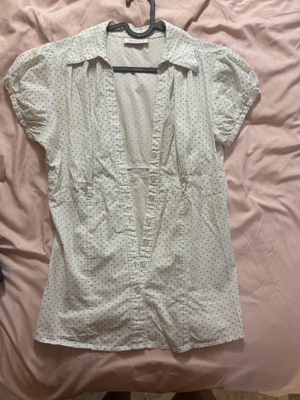 Polka dot short sleeve