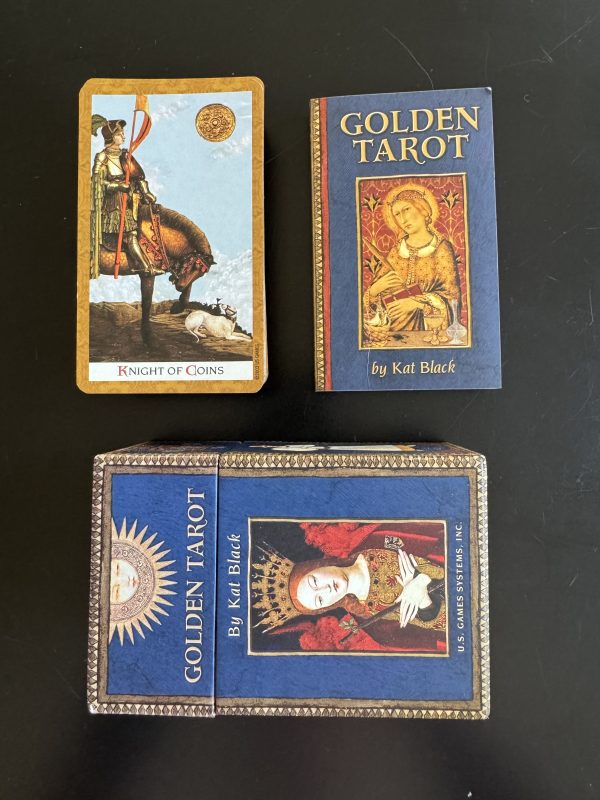 Golden Tarot Cards